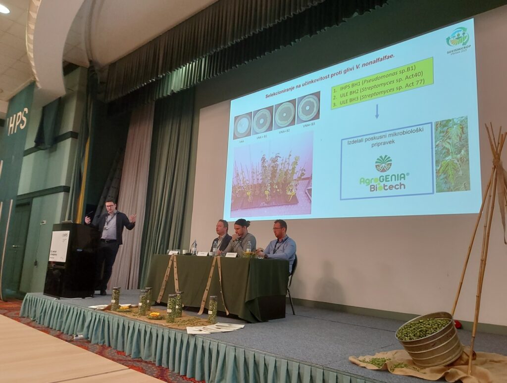 Dr. Sebastjan Radišek’s team from the Slovenian Institute of HopResearch and Brewing shared the results of the SUSTEMICROP